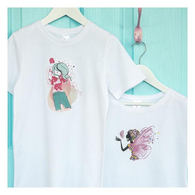 Avery Tshirt Transfer Inspired Ij76 A4 White 5 Pack-Officecentre