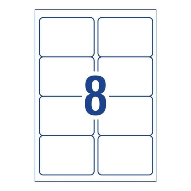 Avery Weatherproof Label L7070 99.1mmx67.7mm 8up 10 Sheets-Officecentre