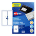 Avery Weatherproof Label L7071 99.1x139mm 4up 10 Sheets-Officecentre
