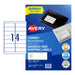Avery Weatherproof Label L7073 99.1×38.1mm 14 up 10 Sheets-Officecentre