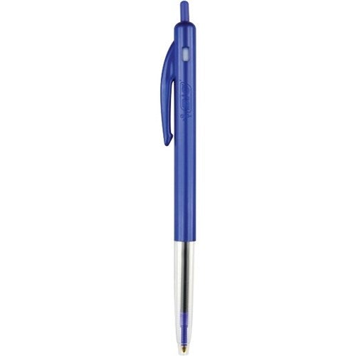 Bic Clic Xtra Life Medium Ballpoint Pen Blue Single-Officecentre