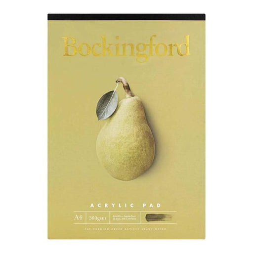 Bockingford Pad Acrylic A4 360gsm 12leaf-Officecentre