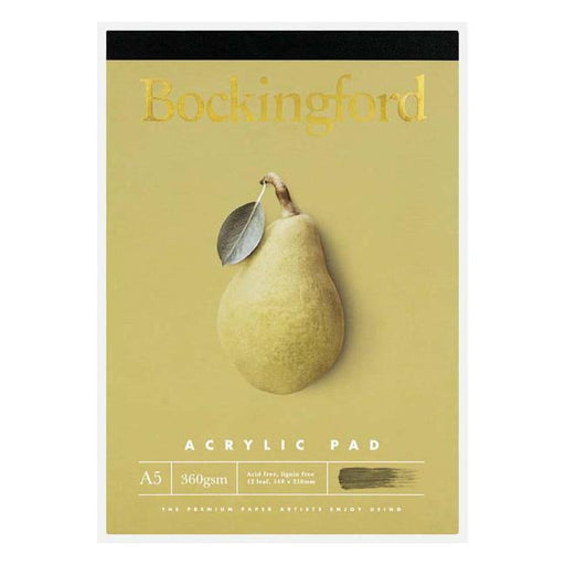 Bockingford Pad Acrylic A5 360gsm 12leaf-Officecentre