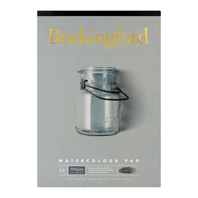 Bockingford Pad Watercolour A4 300gsm 10 Leaf-Officecentre
