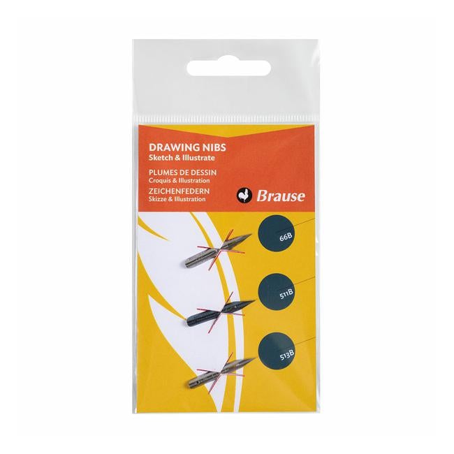Brause Drawing Nib Set-Officecentre