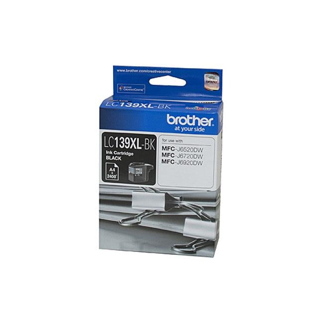 Brother LC139XL Black Ink Cart - Folders