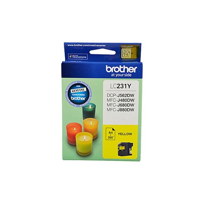 Brother LC231 Yellow Ink Cart - Folders