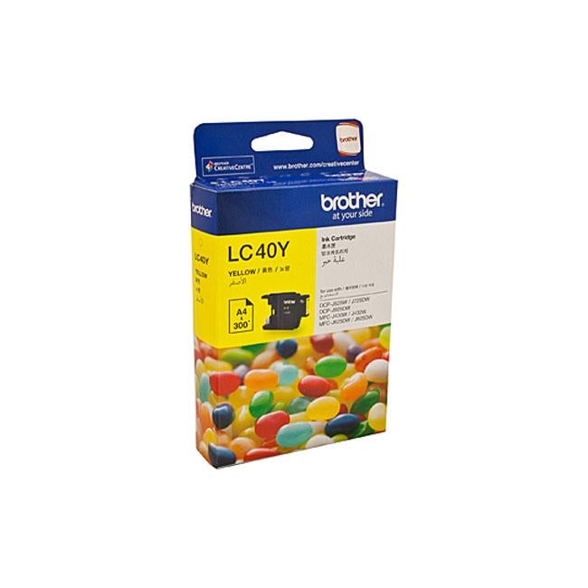 Brother LC40 Yellow Ink Cart - Folders