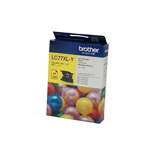 Brother LC77XL Yellow Ink Cart - Folders