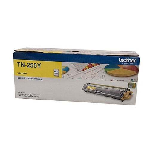 Brother TN255 Yellow Toner Cart - Folders