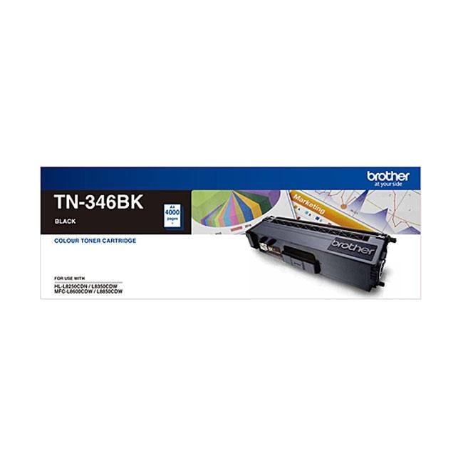 Brother TN346 Black Toner Cart - Folders