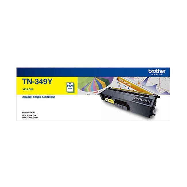 Brother TN349 Yellow Toner Cart - Folders