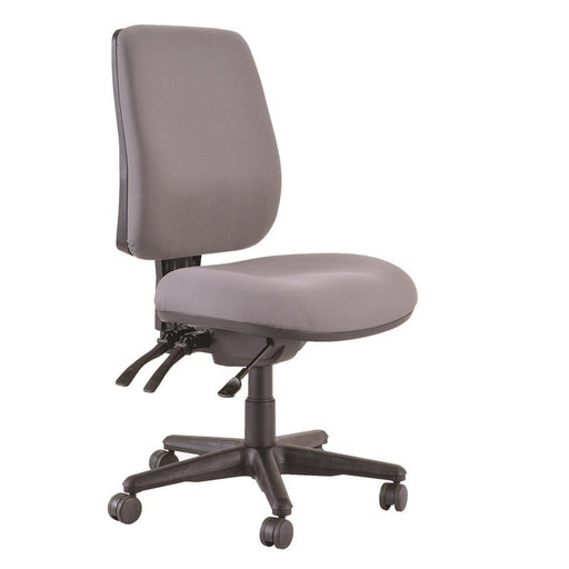 Buro Roma 3 Lever High Back Chair Charcoal-Officecentre