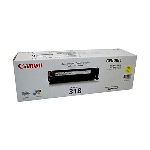 Canon CART318 Yellow Toner - Folders