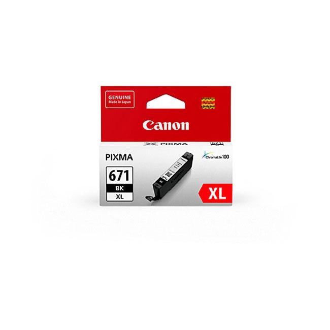 Canon CLI671XL Black Ink Cart - Folders