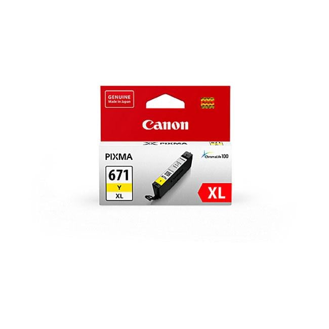 Canon CLI671XL Yellow Ink Cart - Folders