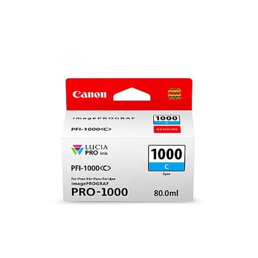 Canon PFI1000 Cyan Ink Cart - Folders