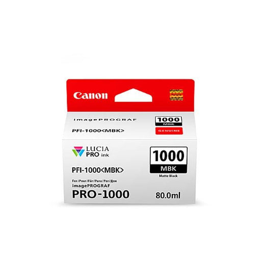 Canon PFI1000 Mat Black Ink Cart - Folders
