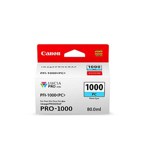 Canon PFI1000 Ph Cyan Ink Cart - Folders