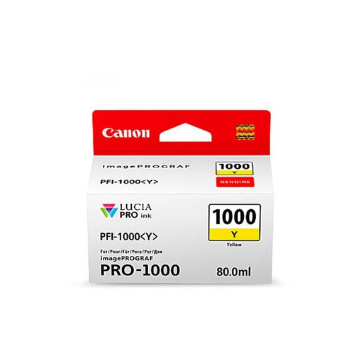 Canon PFI1000 Yellow Ink Cart - Folders