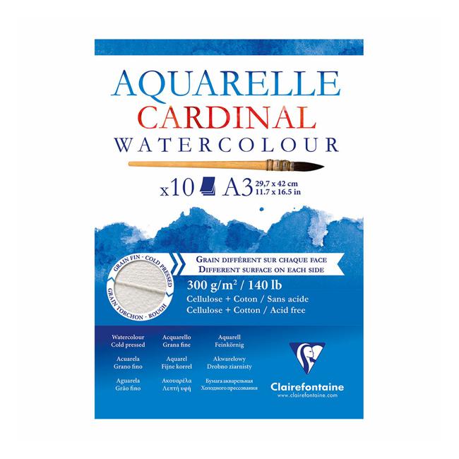 Cardinal Cold Press Pad A3 300g 10sh-Officecentre