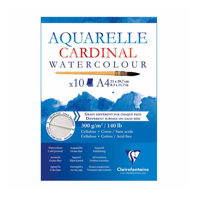 Cardinal Cold Press Pad A4 300g 10sh-Officecentre