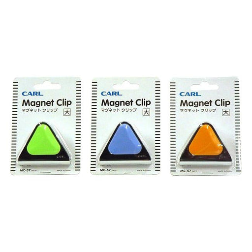 Carl mc57 magnetic clip 60mm blue-Officecentre