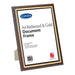 Carven document frame redwood/gold a4-Officecentre