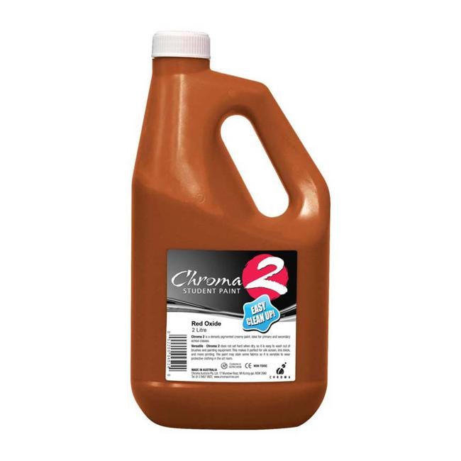 Chroma C2 Paint 2 Litre Red Oxide-Officecentre