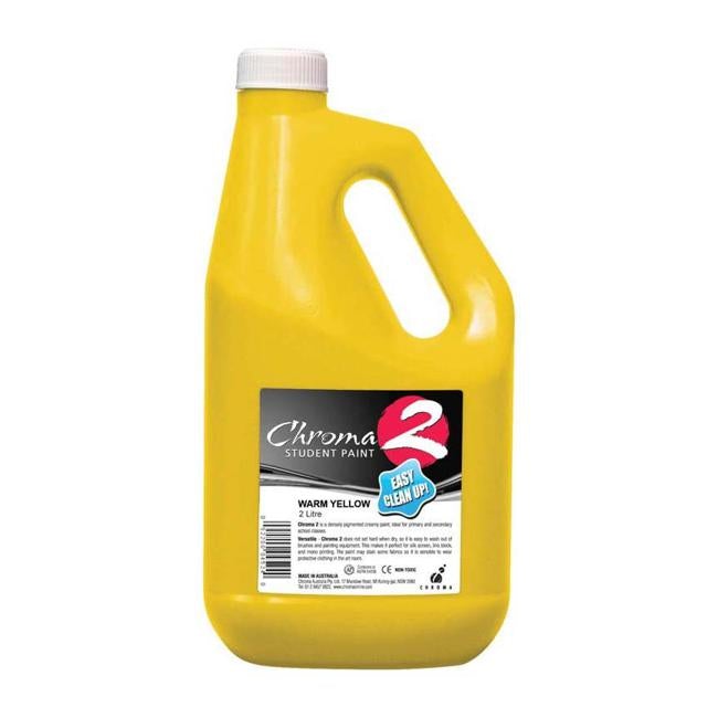 Chroma C2 Paint 2 Litre Warm Yellow-Officecentre