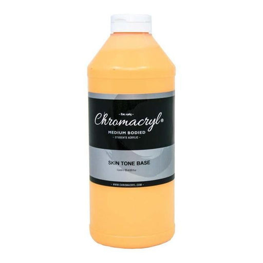 Chromacryl Acrylic Paint Student 1 Litre Skin Tone Base-Officecentre
