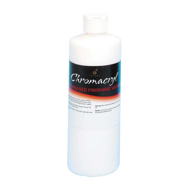 Chromacryl Med 500ml (Gloss) Waterbased Finishing Varnish Acrylic-Officecentre