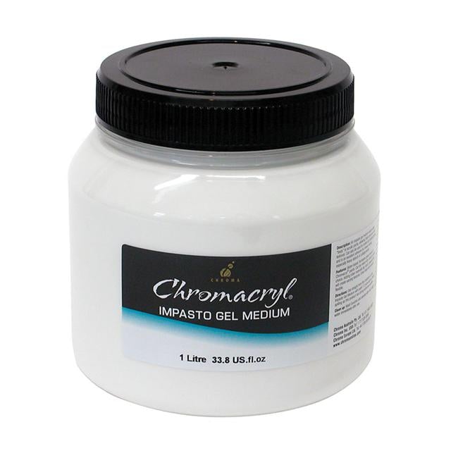 Chromacryl Medium 1 Liter Impasto Gel-Officecentre
