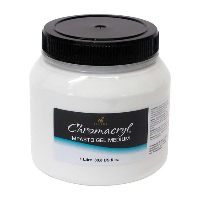 Chromacryl Medium 1 Liter Impasto Gel-Officecentre