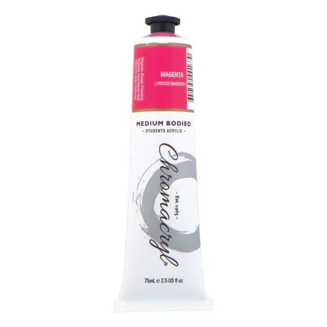 Chromacryl Paint Magenta  75ml-Officecentre