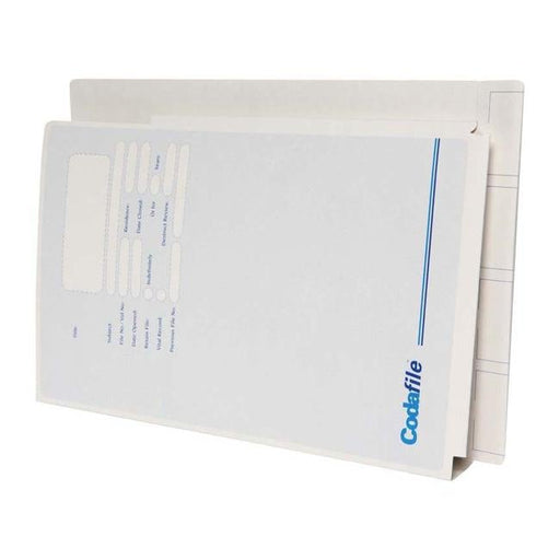 Codafile File Standard With Left Hand Pocket 15mm Expand Box 50-Officecentre