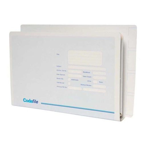 Codafile Heavy Duty Fitted 20mm Expanding Left Hand Pocket Box 20-Officecentre
