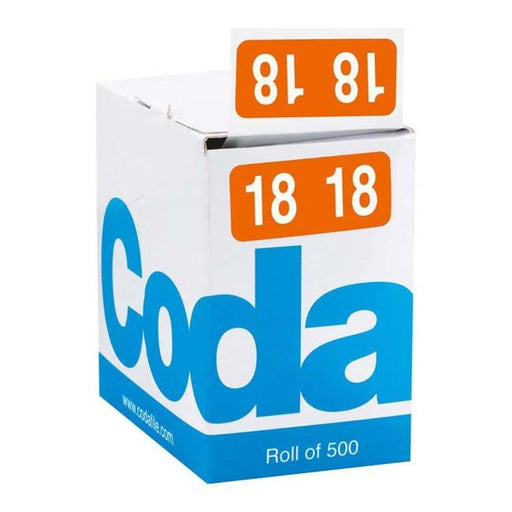 Codafile Label 19mm Year 2018 Roll 500-Officecentre