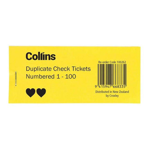 Collins Check Tickets-Officecentre