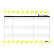 Collins Contact Register Pad-Officecentre