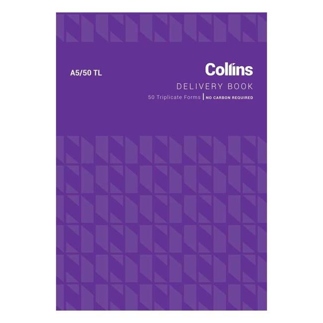 Collins Goods Delivery A5/50tl Triplicate No Carbon Required-Officecentre