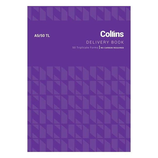 Collins Goods Delivery A5/50tl Triplicate No Carbon Required-Officecentre