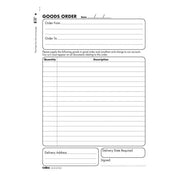 Collins Goods Order A5/50dl Duplicate No Carbon Required-Officecentre