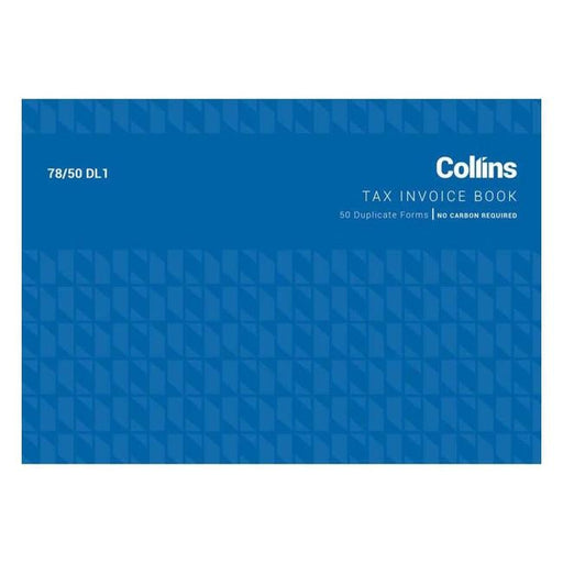 Collins Tax Invoice 78/50dl1 Duplicate No Carbon Required-Officecentre