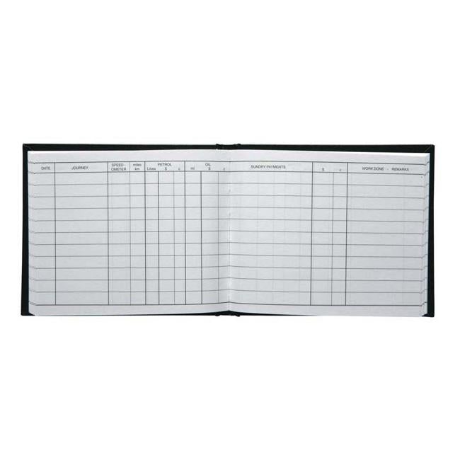 Collins Vehicle Log Book No.70 65 Leaf 136x163mm-Officecentre