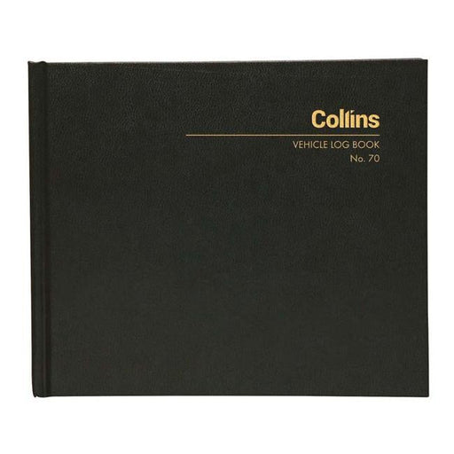 Collins Vehicle Log Book No.70 65 Leaf 136x163mm-Officecentre