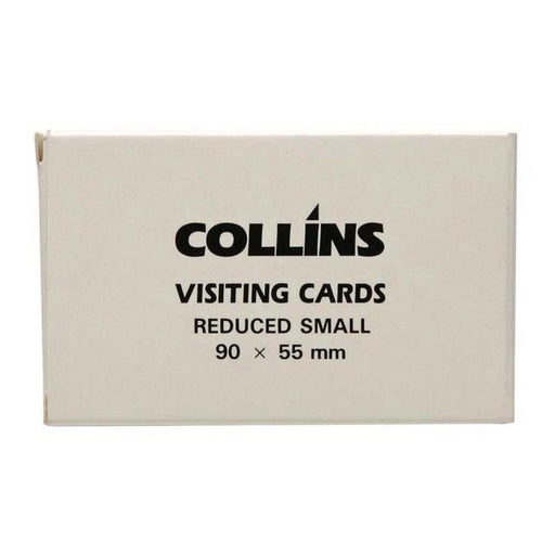Collins Visiting Cards Reduced Small 90x55mm Packet 52-Officecentre