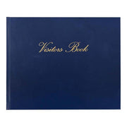 Collins Visitors Book Vb625 Navy 232x188mm 64 Leaf-Officecentre