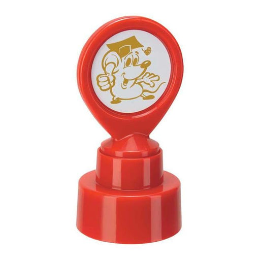 Colop Motivational Stamp Gold Happy Mouse-Officecentre