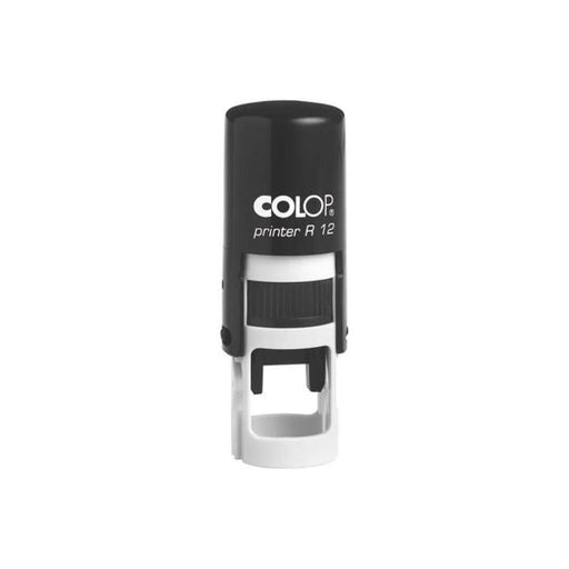 Colop R12 Round Black 12mm Dia-Officecentre